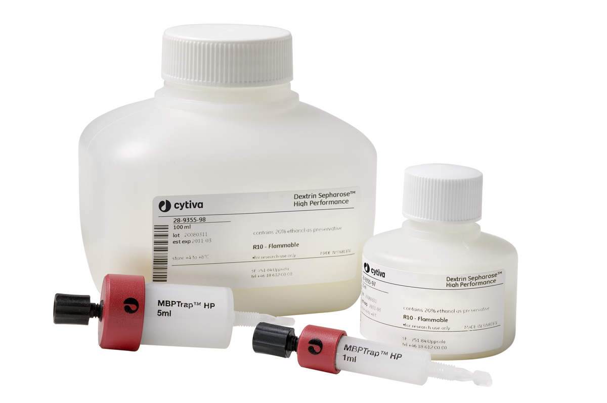 Dextrin Sepharose™ High Performance MBP-tagged protein purification resin 28935598 - Chromatography products - Cytiva