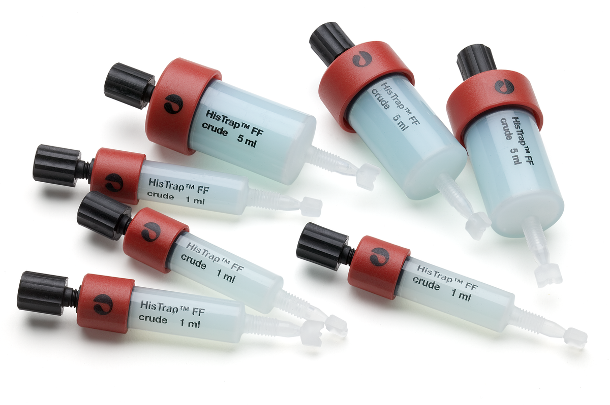 HisTrap™ FF Crude histidine-tagged protein purification columns 17528601 - Chromatography products - Cytiva