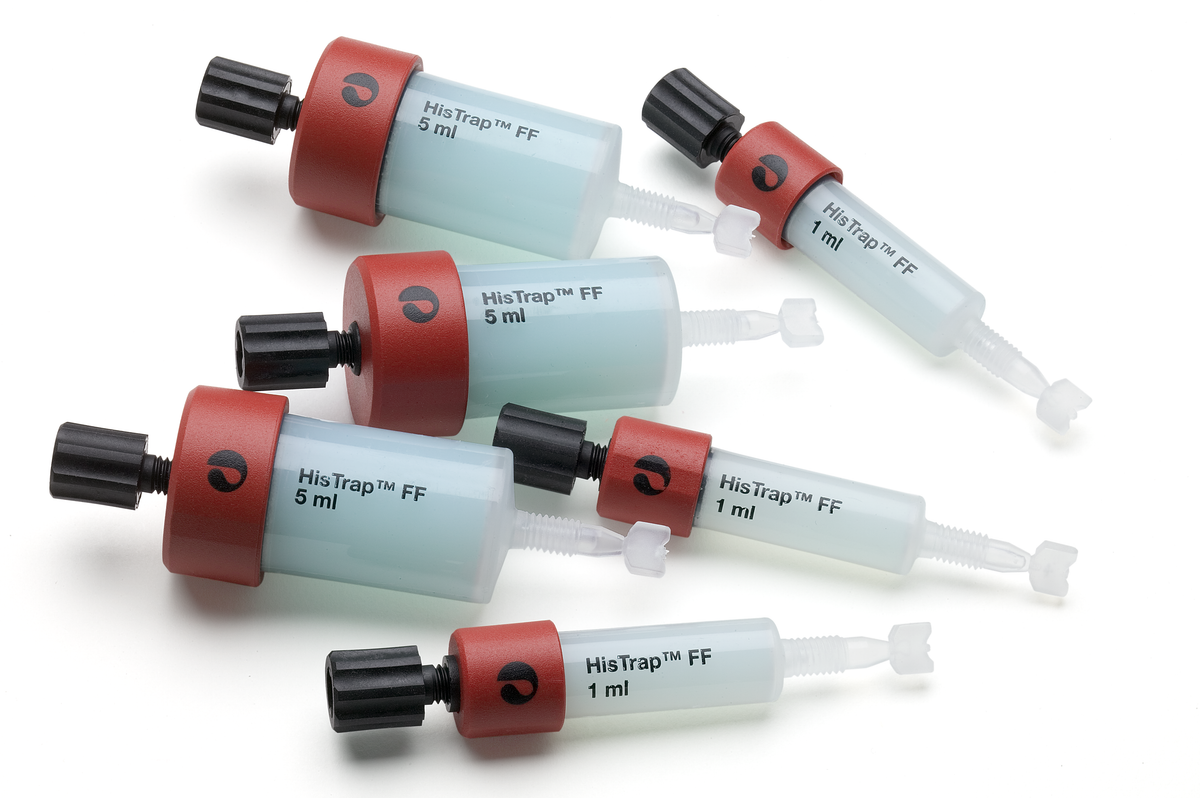 HisTrap™ FF columns for high-capacity protein purification 17525501 - Chromatography products - Cytiva