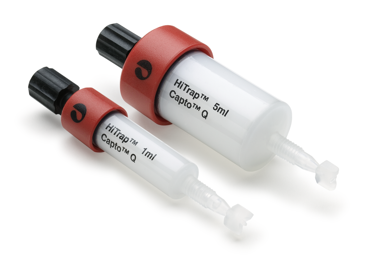 HiTrap Capto™ Q anion exchange chromatography column 11001303 - Chromatography products - Cytiva