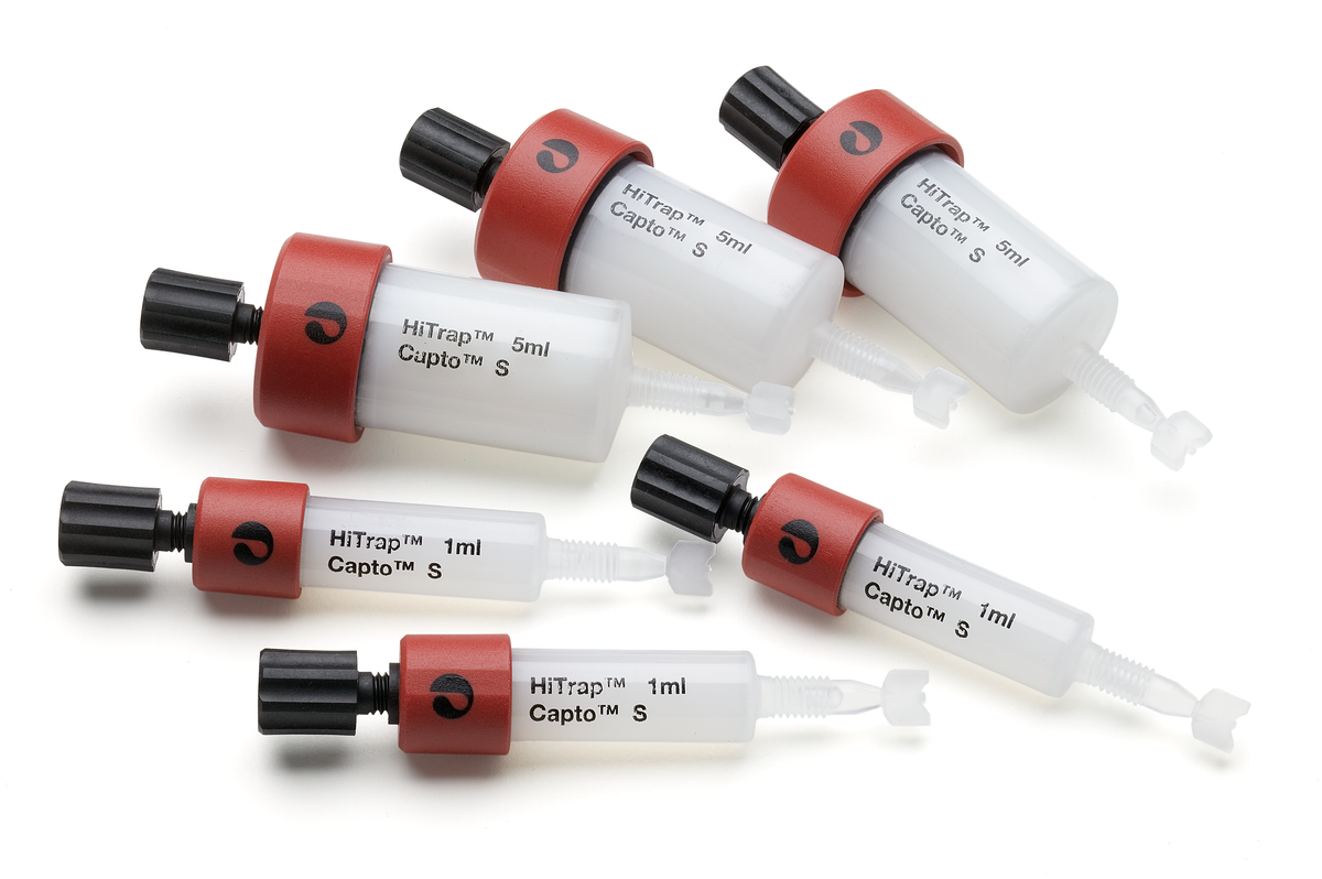 HiTrap Capto™ S cation exchange chromatography column 17544123 - Chromatography products - Cytiva