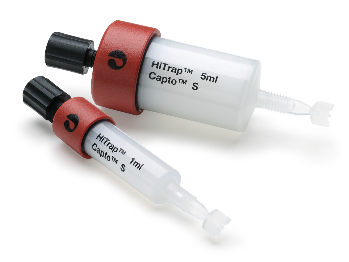 HiTrap Capto™ S cation exchange chromatography column 17544123 - Chromatography products - Cytiva
