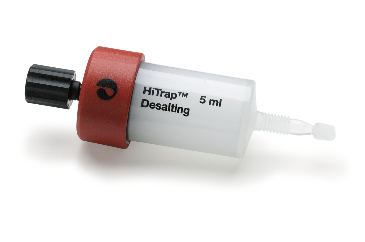 HiTrap™ Desalting columns with Sephadex G-25 resin 17140801 - Chromatography products - Cytiva