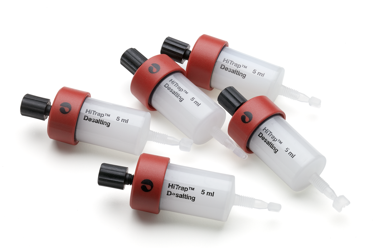 HiTrap™ Desalting columns with Sephadex G-25 resin 17140801 - Chromatography products - Cytiva