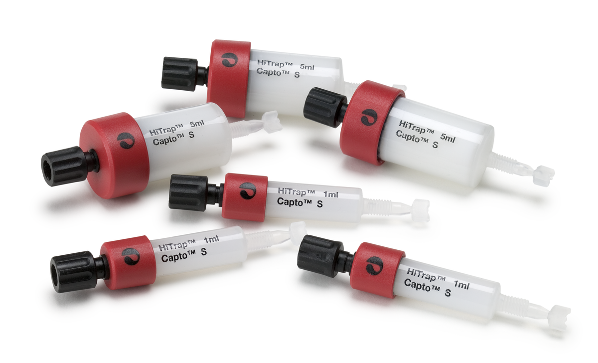 HiTrap Capto™ S cation exchange chromatography column 17544123 - Chromatography products - Cytiva