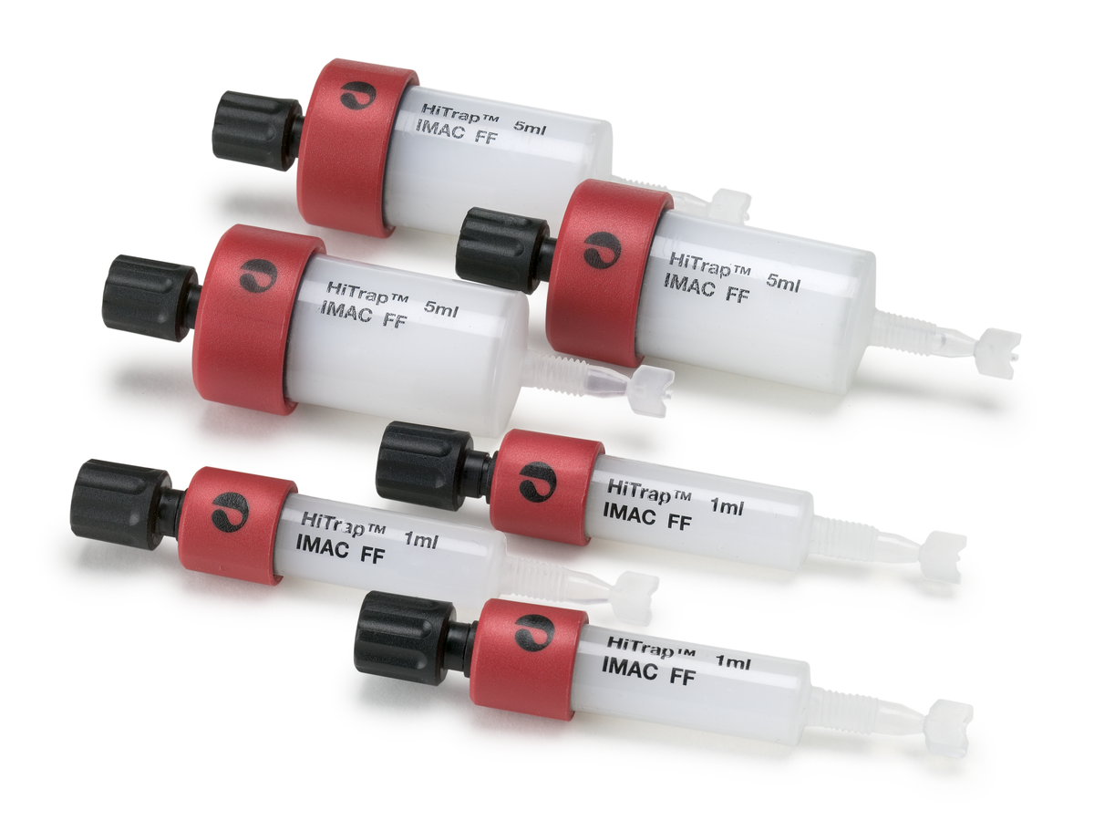 HiTrap™ IMAC Sepharose™ FF columns 17092102 - Chromatography products - Cytiva