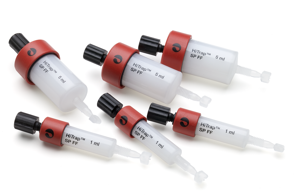 HiTrap™ SP Sepharose™ FF columns for protein purification 17505401 - Chromatography products - Cytiva