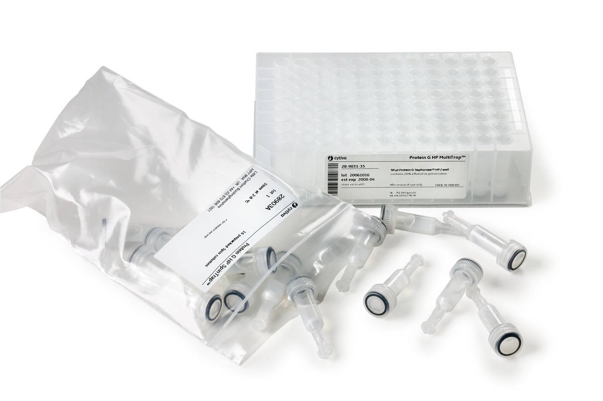 Protein G HP SpinTrap™ columns 28903134 - Chromatography products - Cytiva