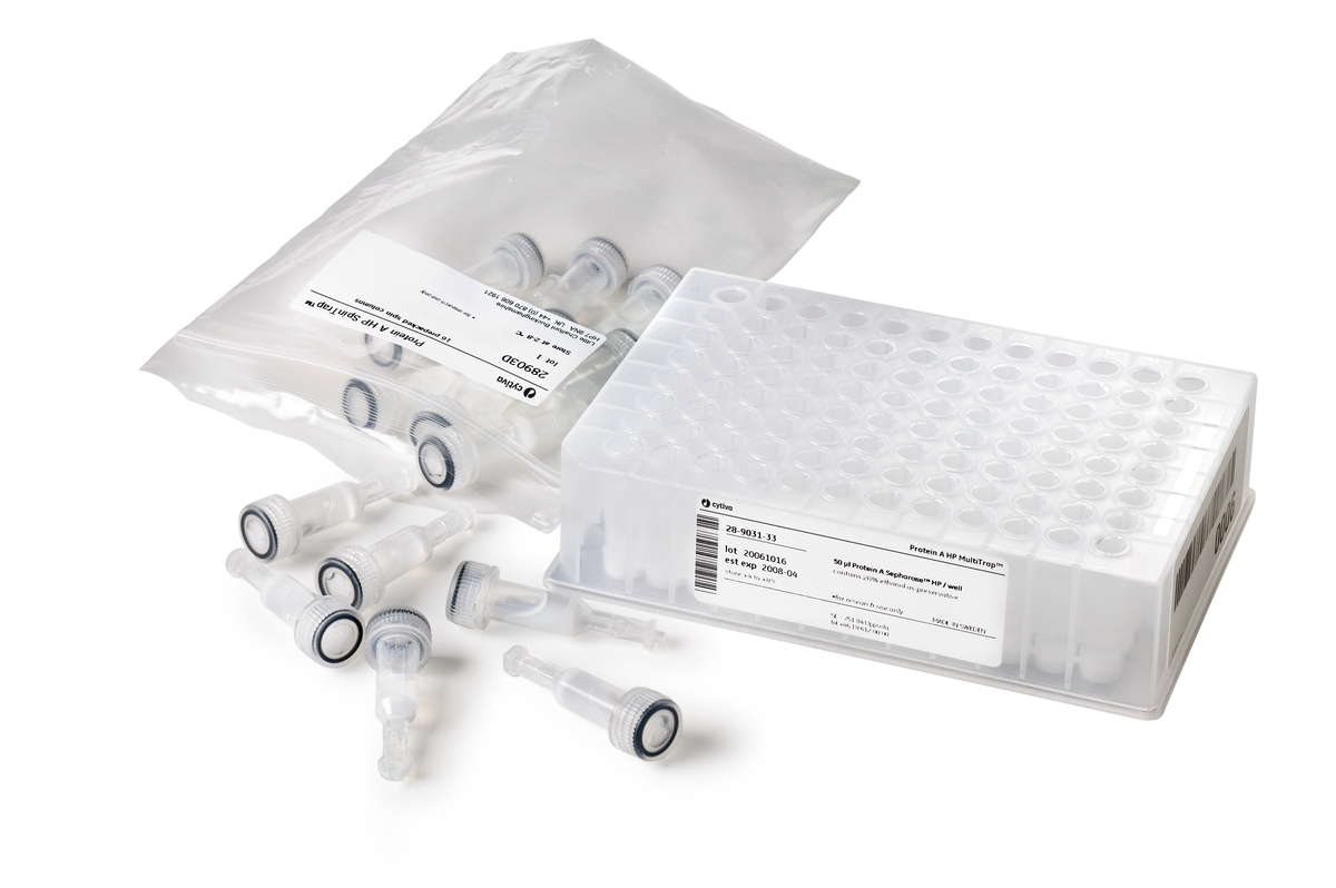 Protein A HP SpinTrap™ for small-scale antibody purification 28903132 - Chromatography products - Cytiva