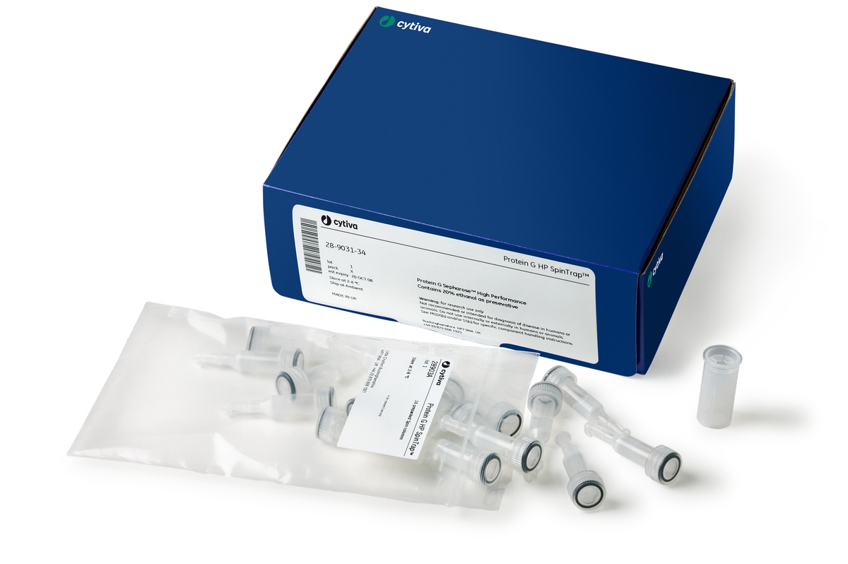 Protein G HP SpinTrap™ columns 28903134 - Chromatography products - Cytiva