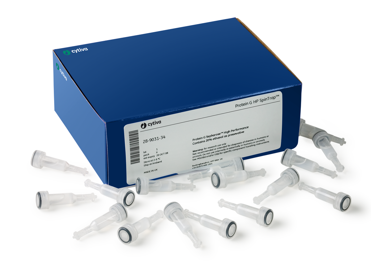 Protein G HP SpinTrap™ columns 28903134 - Chromatography products - Cytiva