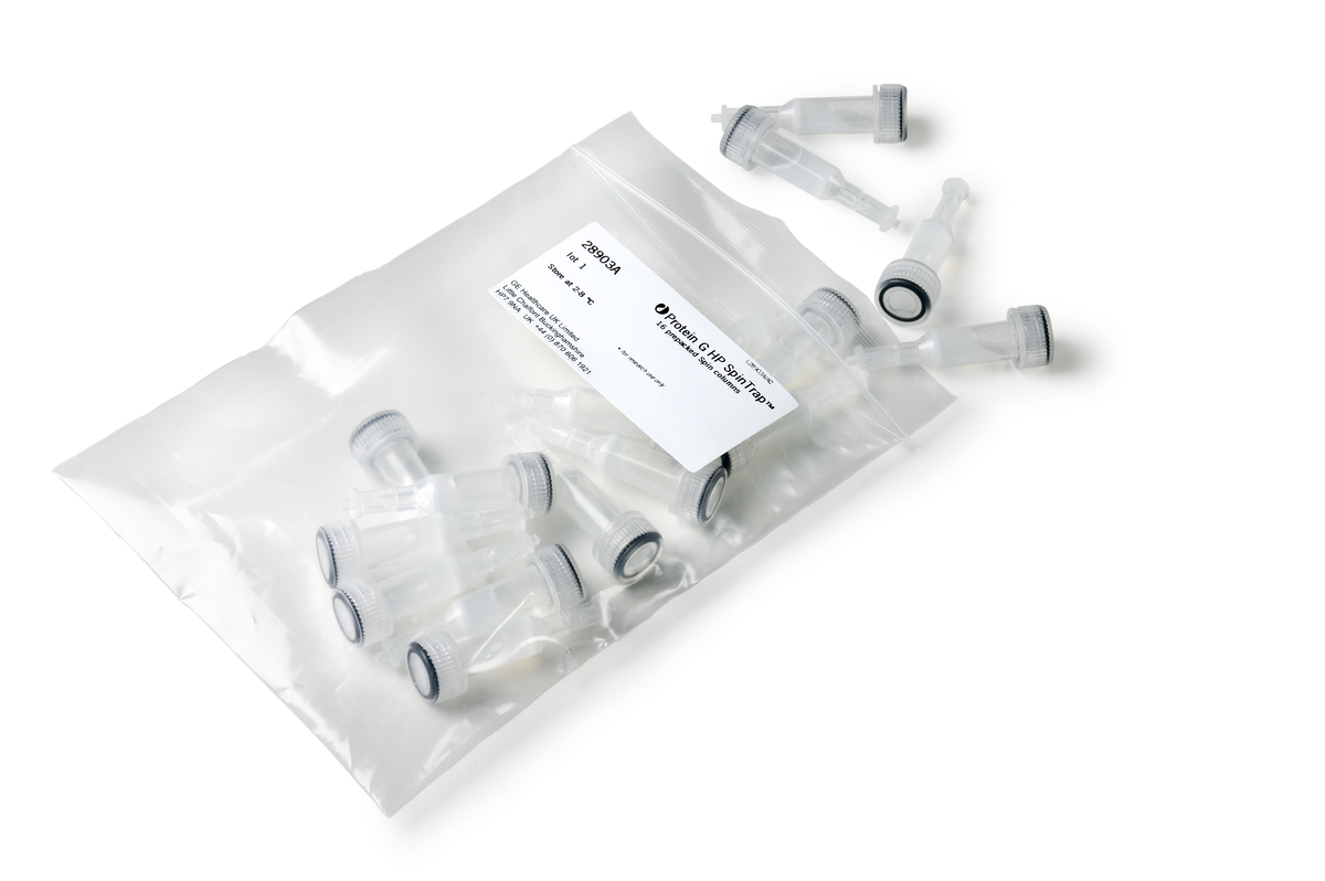 Protein G HP SpinTrap™ columns 28903134 - Chromatography products - Cytiva