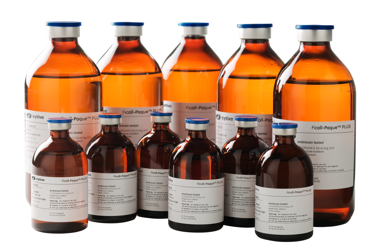 Ficoll-Paque™ PLUS density gradient media 17144003 - Cell therapy solutions - Cytiva
