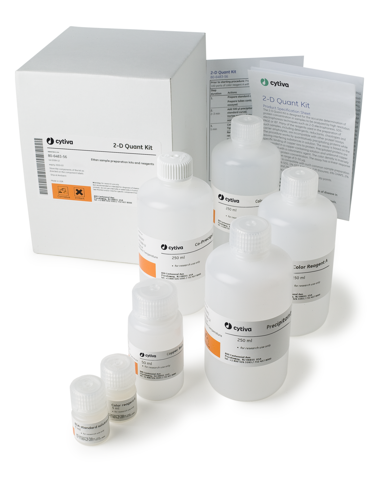 2-D Quant Kit 80648356 - Protein analysis equipment and supplies - Cytiva