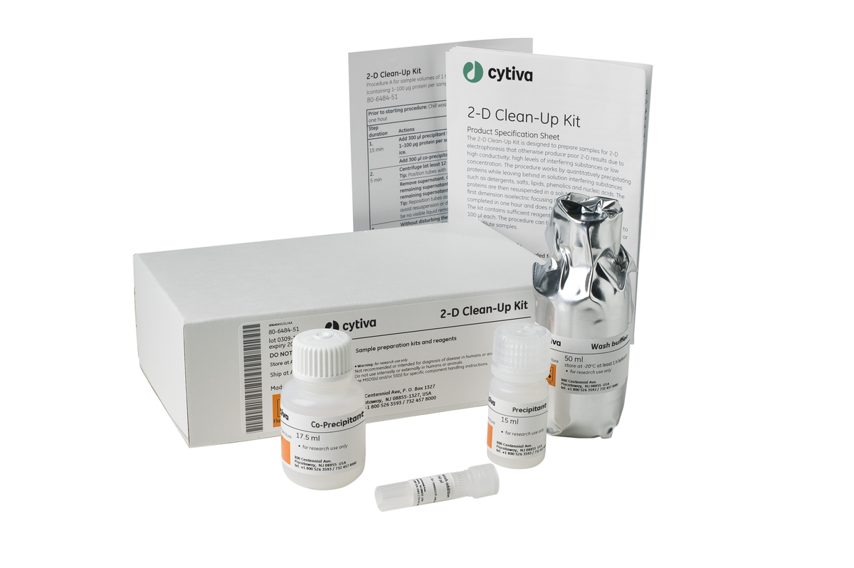 2-D Clean-Up Kit 80648451 - Protein analysis equipment and supplies - Cytiva