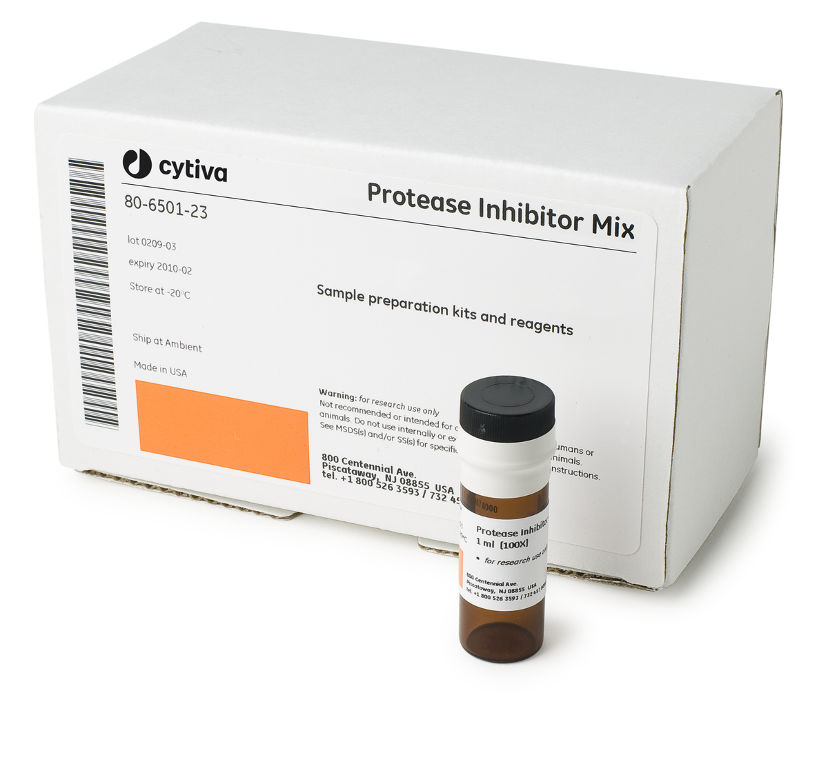 Protease Inhibitor Mix 80650123 - Protein analysis equipment and supplies - Cytiva
