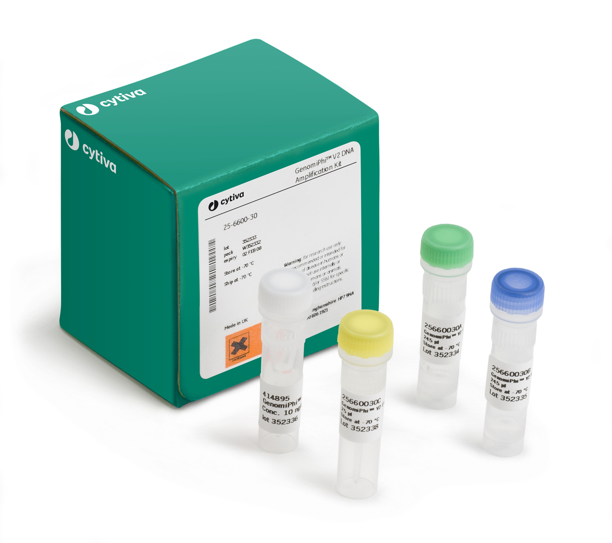 GenomiPhi V2 DNA Amplification Kits 25660032 - Molecular and Immunodiagnostics - Cytiva