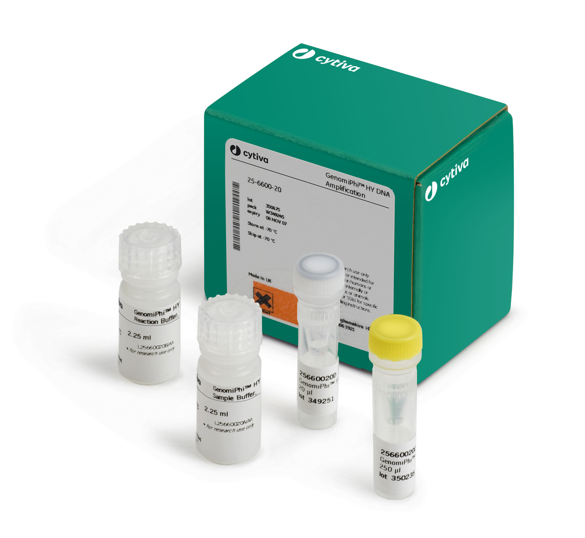 GenomiPhi HY DNA Amplification Kits 25660020 - Molecular and Immunodiagnostics - Cytiva