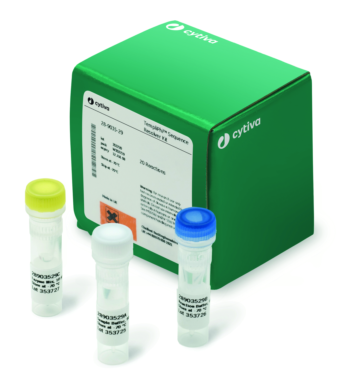 TempliPhi™ Sequence Resolver Kits 28903531 - Molecular and Immunodiagnostics - Cytiva