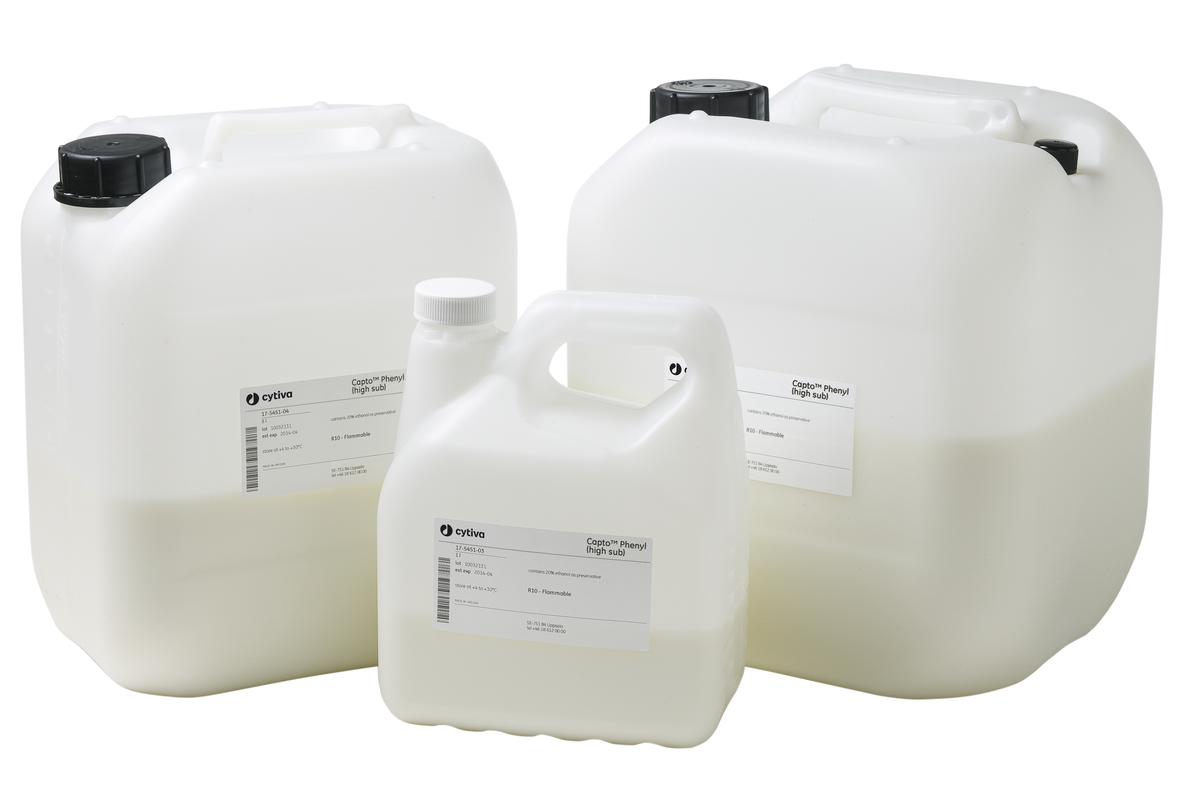 Capto™ Phenyl (high sub) hydrophobic interaction chromatography resin 17545103 - Chromatography products - Cytiva
