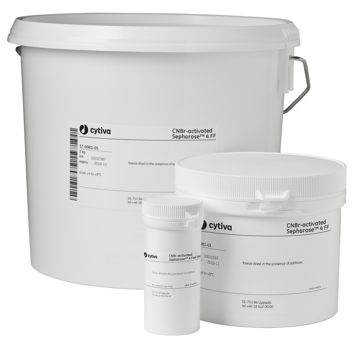 CNBr-activated Sepharose™ 4 Fast Flow preactivated resin 17098103 - Chromatography products - Cytiva
