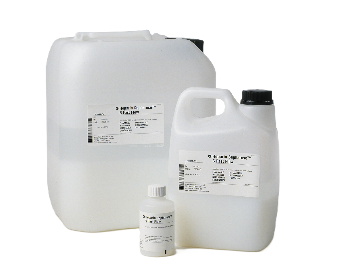 Heparin Sepharose™ 6 Fast Flow affinity resin 17099825 - Chromatography products - Cytiva