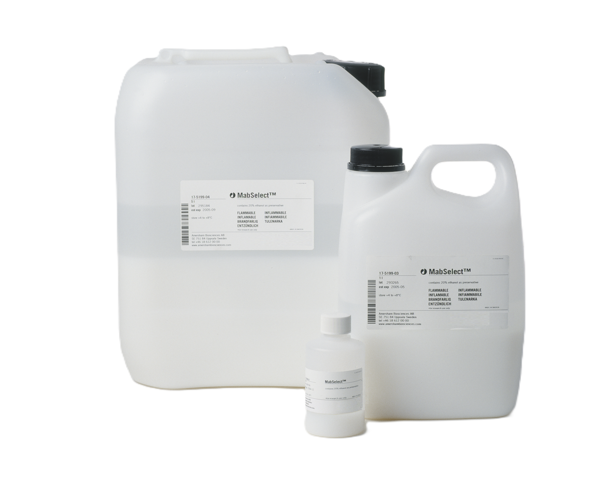 MabSelect™ protein A affinity resin 17519902 - Chromatography products - Cytiva