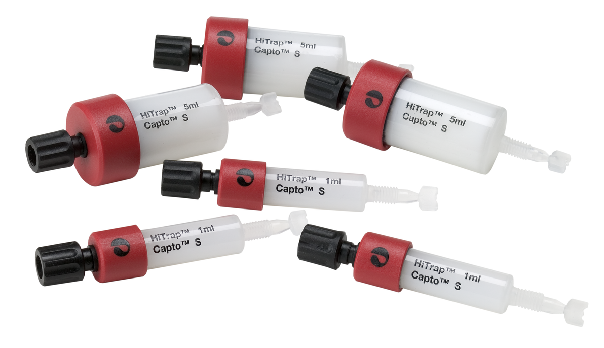 HiTrap Capto™ S cation exchange chromatography column 17544123 - Chromatography products - Cytiva