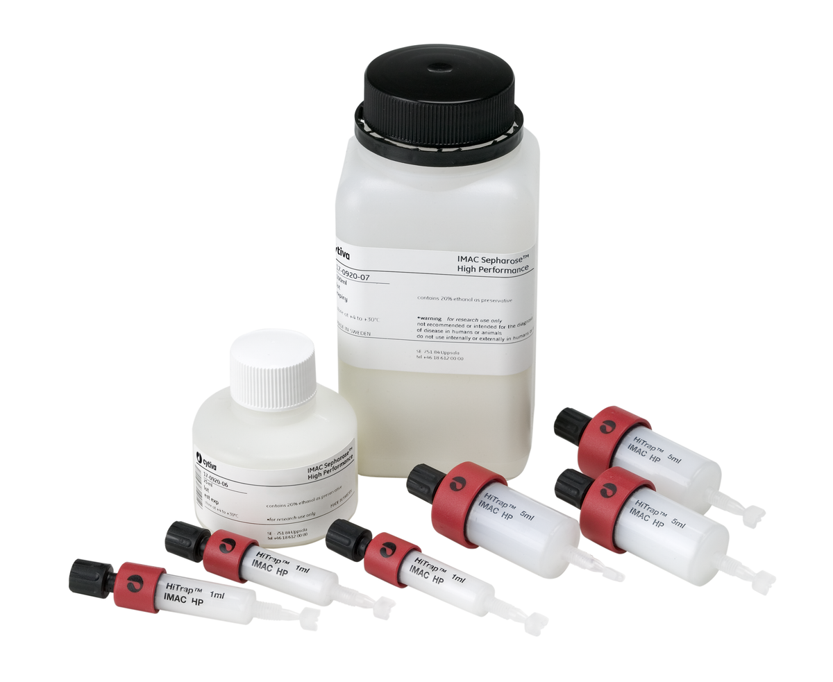 HiTrap™ IMAC HP columns 17092005 - Chromatography products - Cytiva