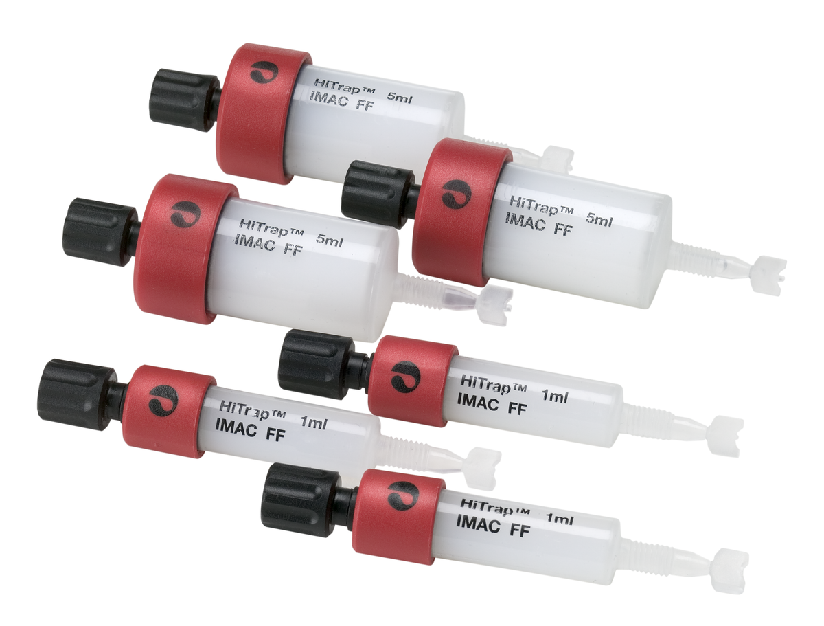 HiTrap™ IMAC Sepharose™ FF columns 17092102 - Chromatography products - Cytiva