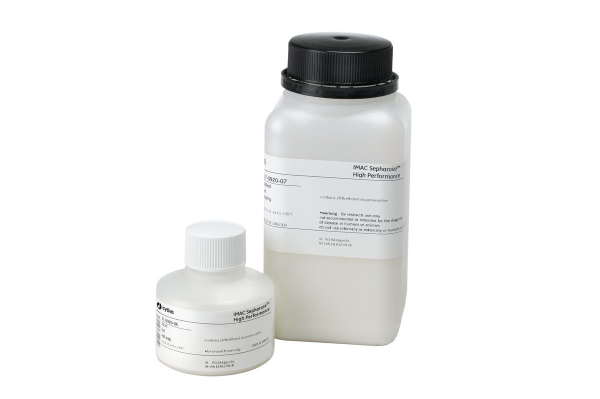IMAC Sepharose High Performance resin 17092007 - Chromatography products - Cytiva