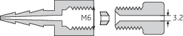 Connectors M6 19214801 - Chromatography products - Cytiva