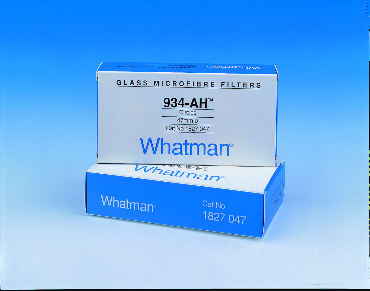 Whatman™ Grade 934-AH Glass Microfiber Filters, Binder Free 1827-957 - Lab filtration products - Cytiva