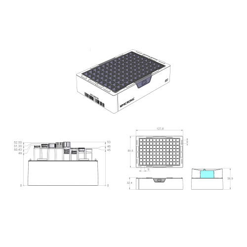 Empty Racks and Refill Systems - Sample Storage Racks - Micronic