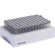 Pierceable TPE Capmats for capping 96 tubes with Internal Thread (Large pack) - Sample Storage Caps - Micronic
