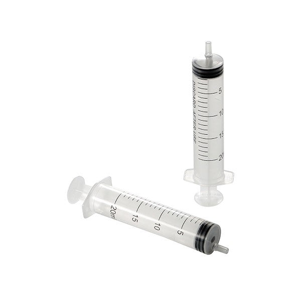 Single-Use 3-Part Luer Slip Syringe without Needle, 5-50 ml (E20LSWO)