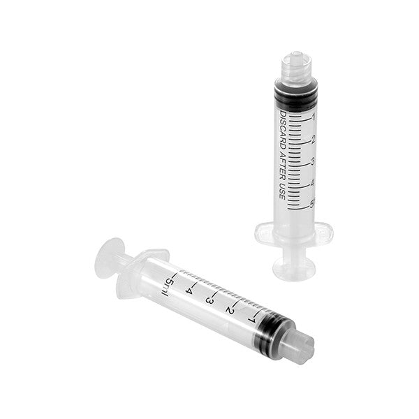 Single-Use 3-Part Luer Lock Syringe without Needle, 3-50 ml (E5LLWO)