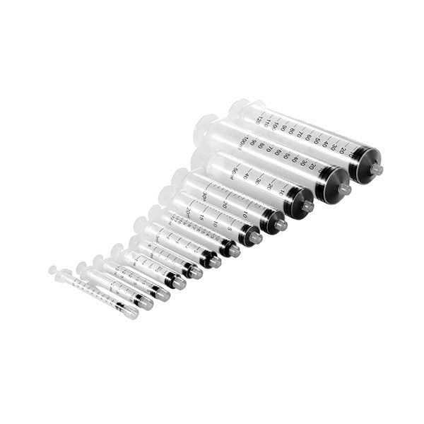 Single-Use 3-Part Luer Lock Syringe without Needle, 3-50 ml (E3LLWO)