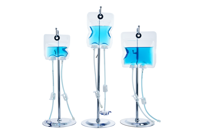 EZBio® Ultra bag Assembly, 50 mL, PE Bag, 2x 1/8" port, TPE Tubing, Sterile, 20/CS (66P-00022N-FLS) — Foxx Life Sciences
