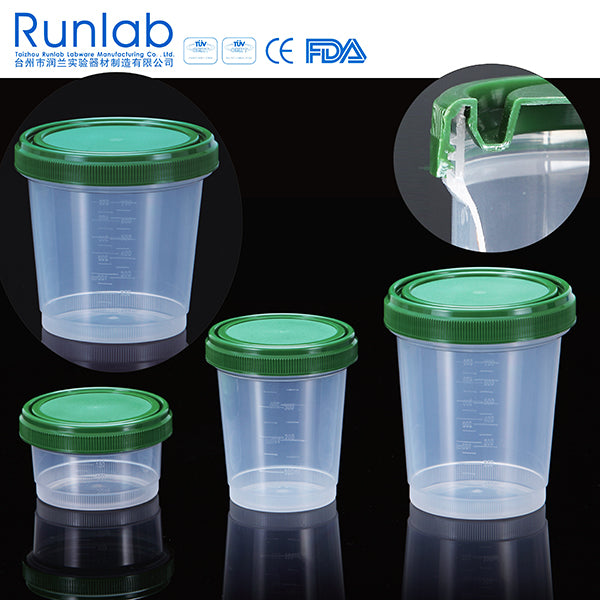 Histology Specimen Containers, Polypropylene (28100)