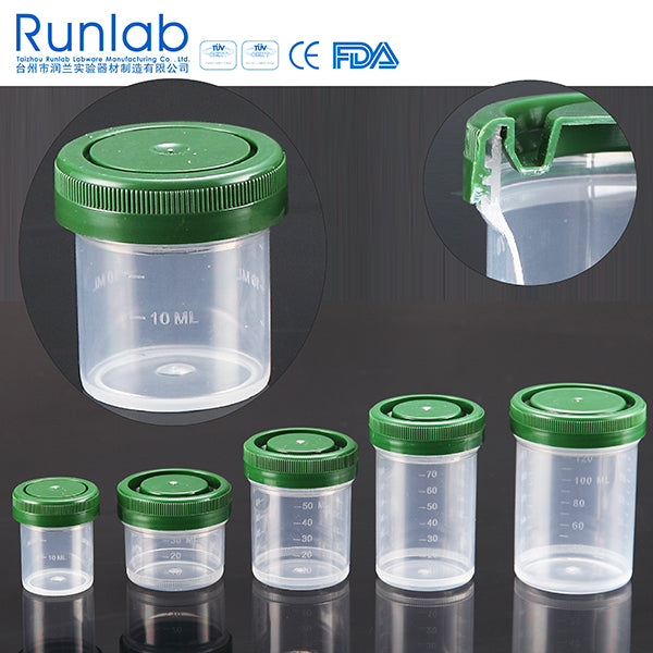 Histology Specimen Containers, Polypropylene (28100)