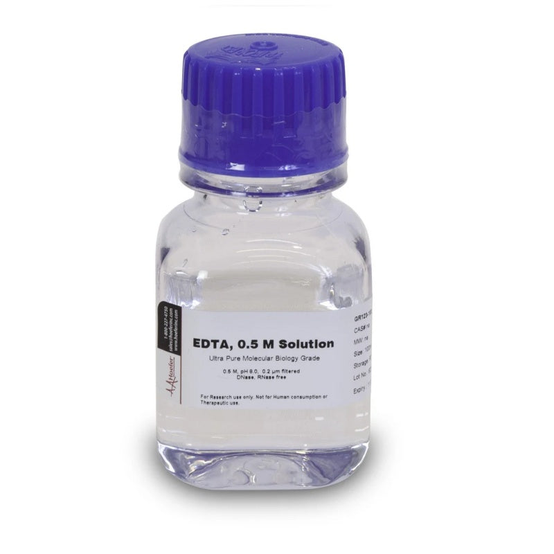 EDTA, 0.5 M Solution GR123-100 - Hoefer Inc.