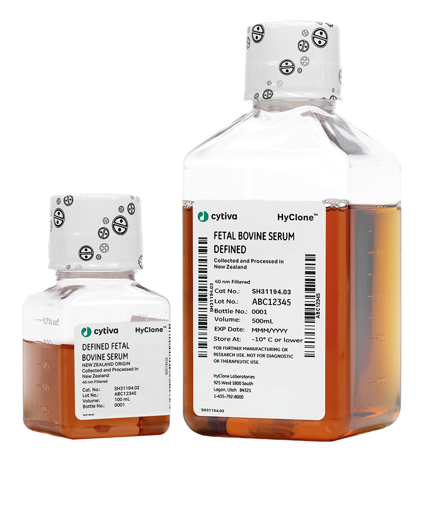 HyClone™ Defined Fetal Bovine Serum (FBS), New Zealand Origin SH31194.03HI - Cell culture and fermentation - Cytiva