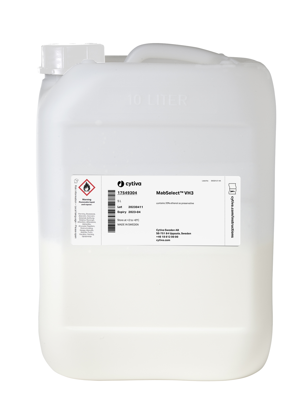 MabSelect™ VH3 protein A affinity resin 17549303 - Chromatography products - Cytiva