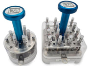 SIRscan Discs Antibiotic Disc Dispensers, Round 90 mm (6 Cartridges) / Square 120 mm (16 Cartridges) (800226)