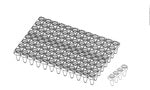 Tear-off 4-tube Mat, 0,1 ml, LP, FD – LP,UC,4 -Tube Strip Tear Off Mat 96 well format ( 24 x 4) Firm Deck Blunt end K1121FD…