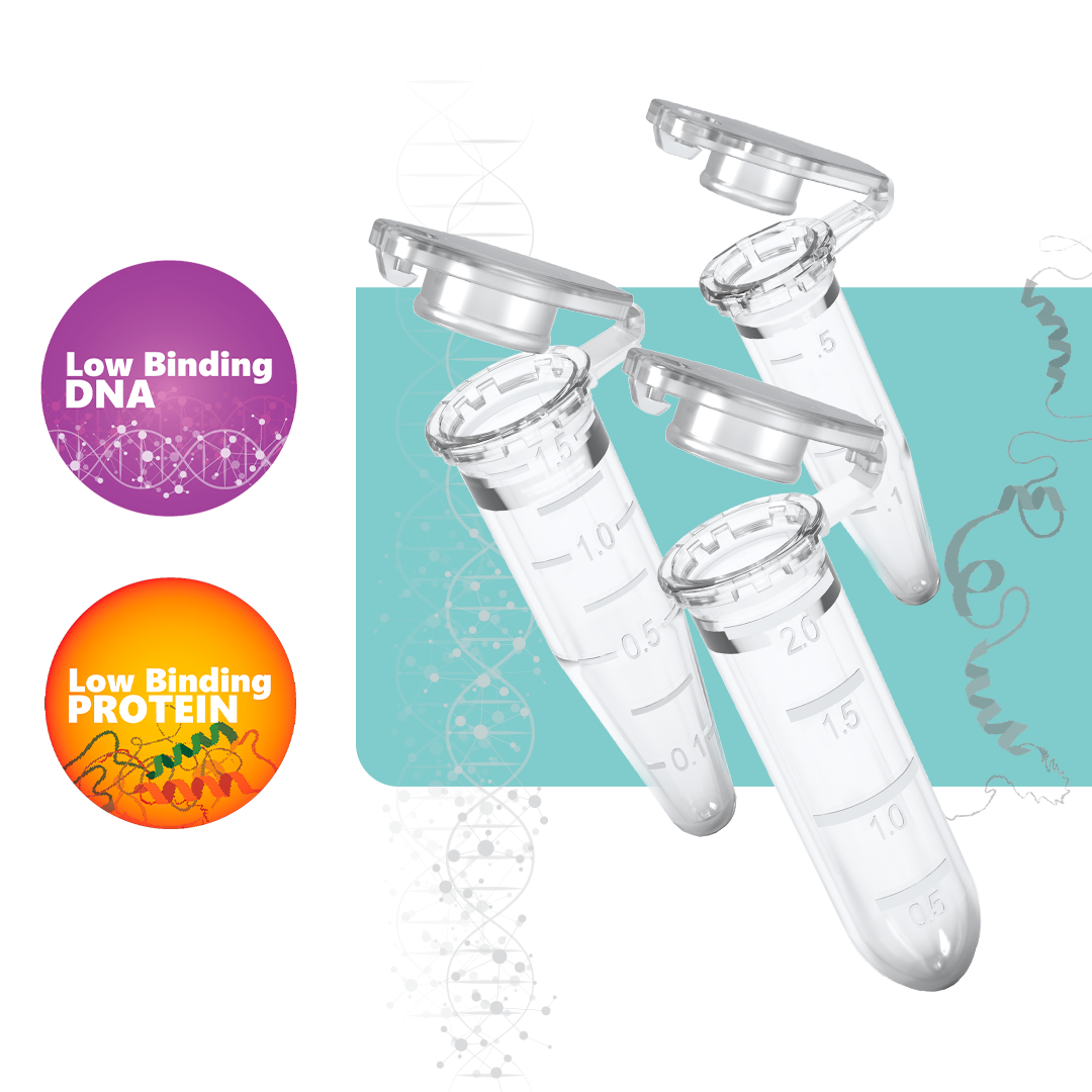 CLEARLine® Low Binding CLEARLock® Microtubes (CL05.0100DLB)