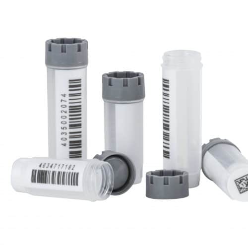 2.00ml Screw Cap Tubes with External Thread Hybrid Flat bottom (Net Volume 2.00ml with Screw Cap at room temperature) (Large
