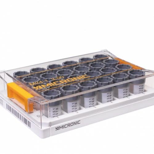 Tube storage racks in 24-well format - Sample Storage Racks - Micronic