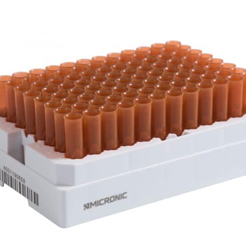 96-well format tubes - Sample Storage Tubes - Micronic